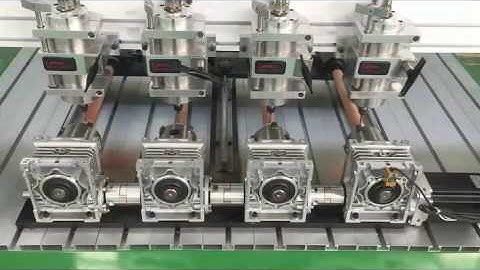 Remax 1212 4 heads rotary cnc router machine