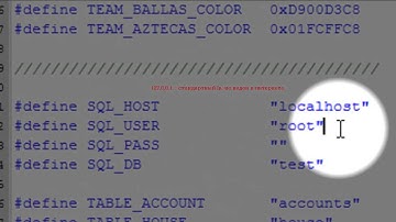 Запуск мода MySQL - Samp