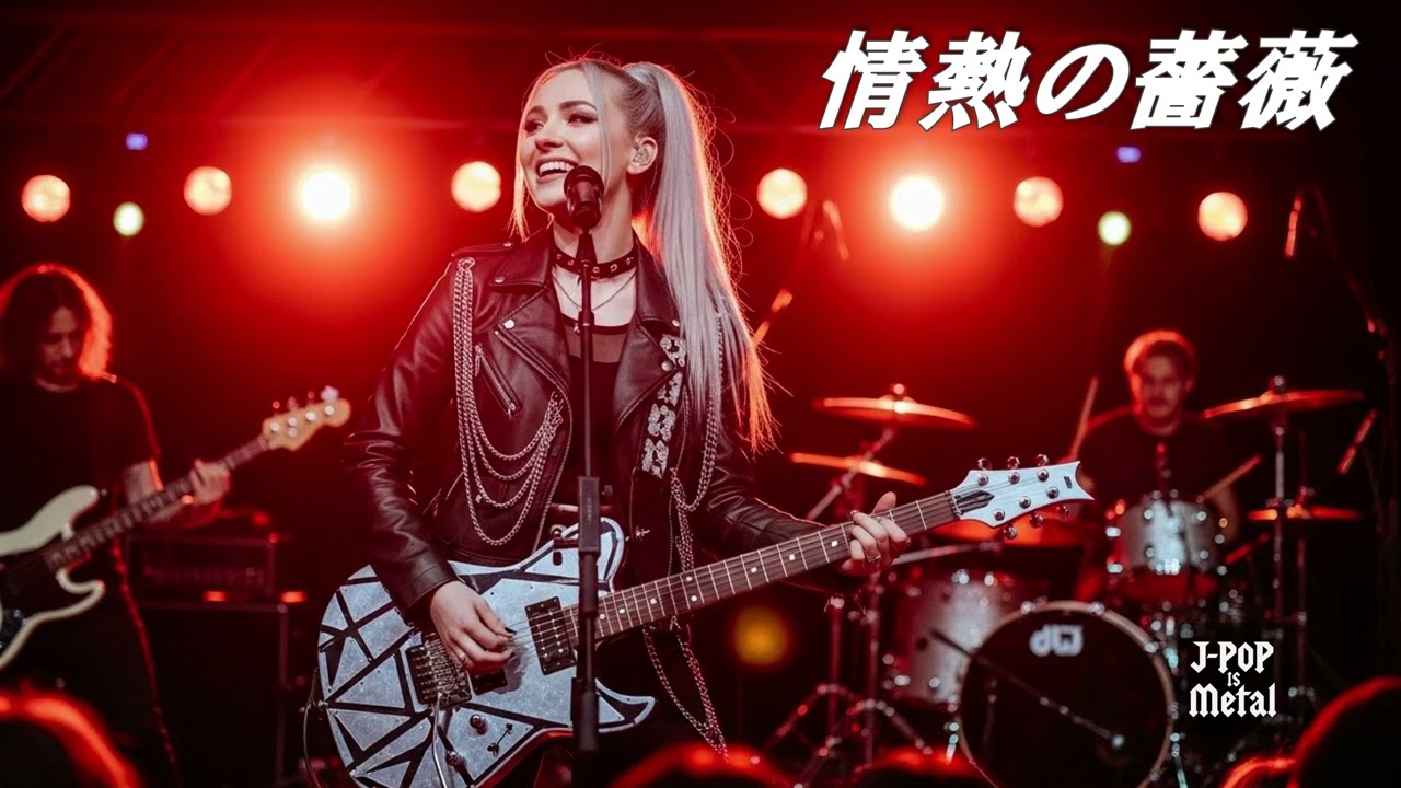 THE BLUE HEARTS "情熱の薔薇" アメリカンロックver.  | American Rock (Female Vocal) ver. | AI Covers J POP