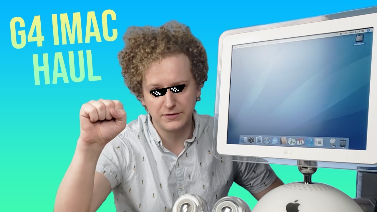 Перевозка, восстановление и чистка iMac G4