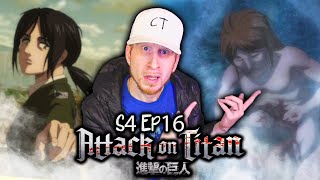 Kangaroo Titan?!🦘 | Attack on Titan S4 E16 Reaction (Above and Below)