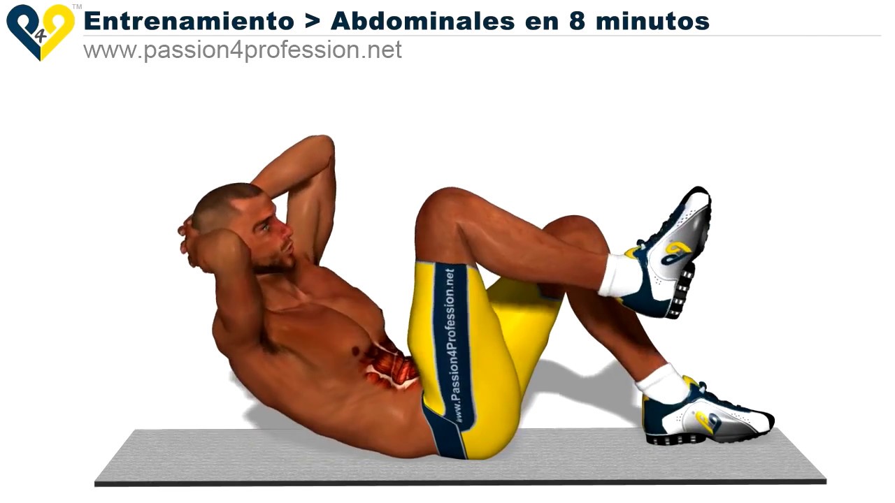 Abdominales en 8 minutos