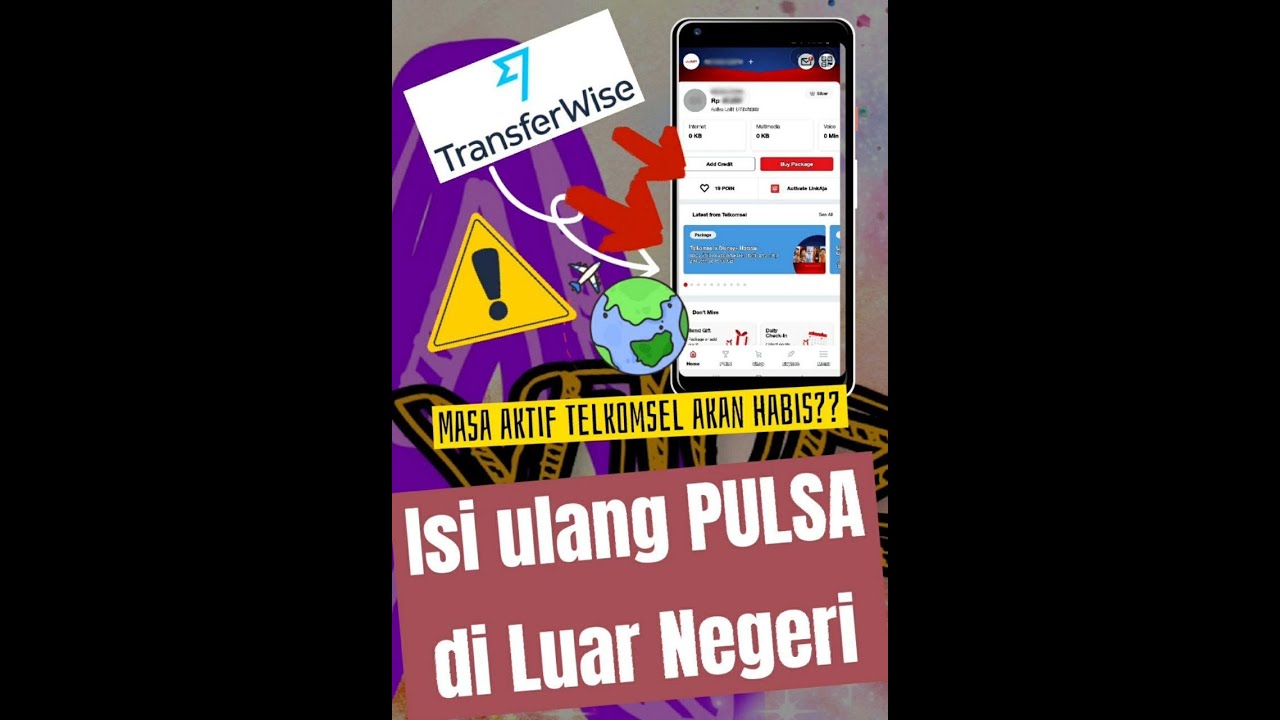 Cara Isi Ulang Pulsa Telkomsel dari Luar Negeri 