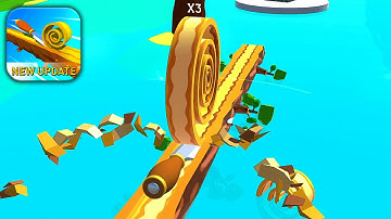 Spiral Roll Max Levels Game Mobile Update All Trailers iOS,Android Gameplay Walkthrough