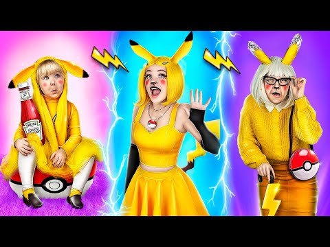 Doğumdan Ölüme Pikachu! Pokemon Gerçek Hayatta!