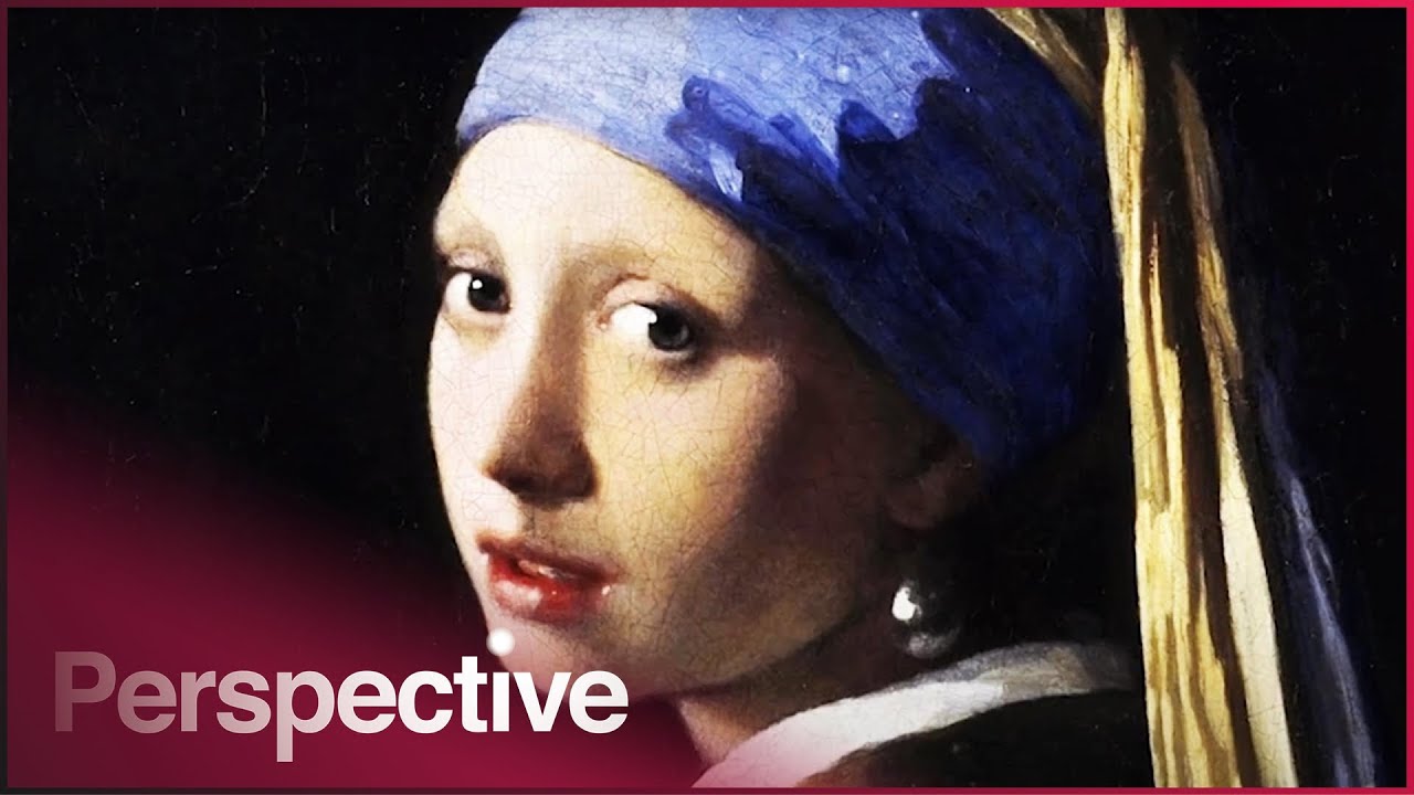 Girl with a pearl earring  Pastiche  Mineheart wall art
