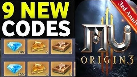 Update ⚡ MU Origin 3 Gift Codes October 2025 | MU Origin 3 Codes - How To Redeem Code
