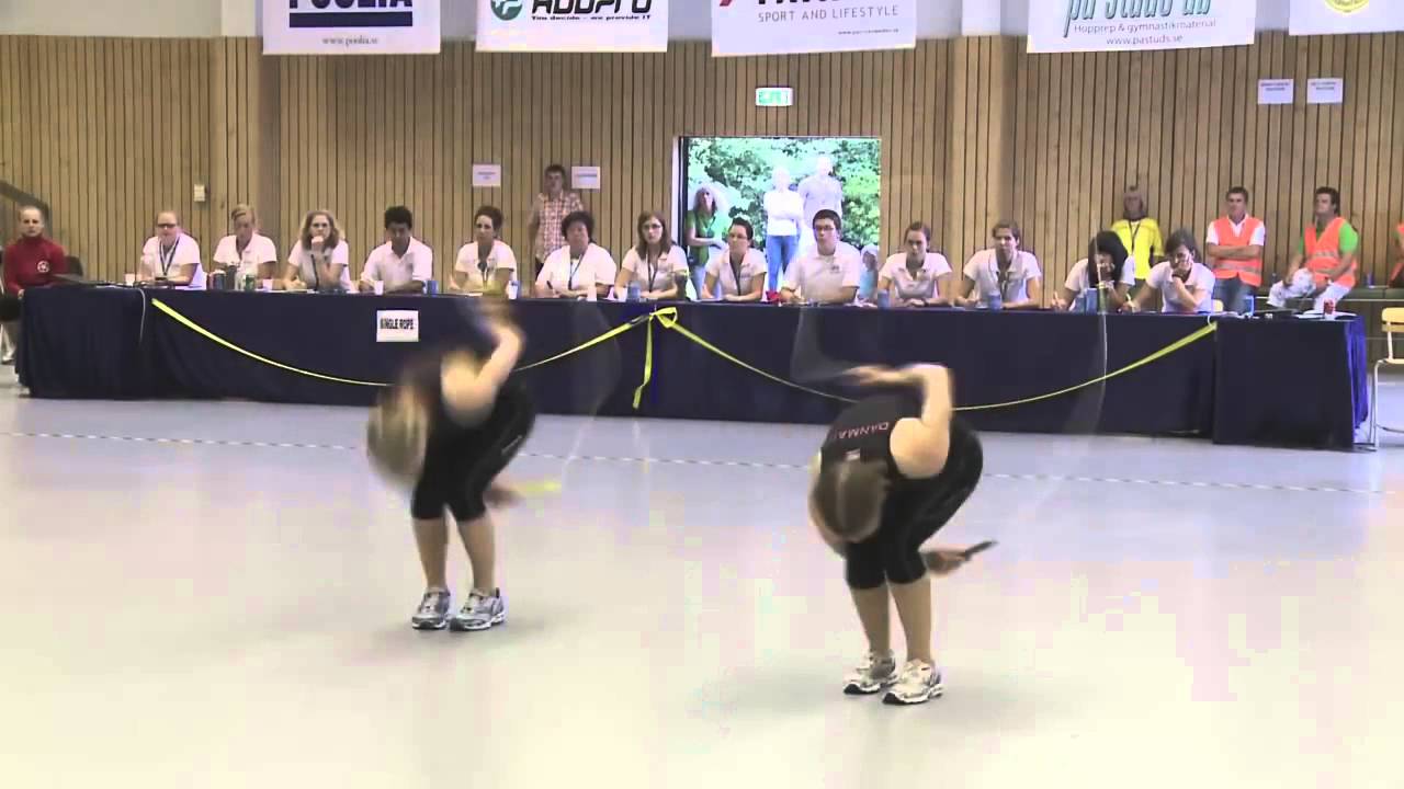 GRST, EM 2009 - Single Rope 2 personer