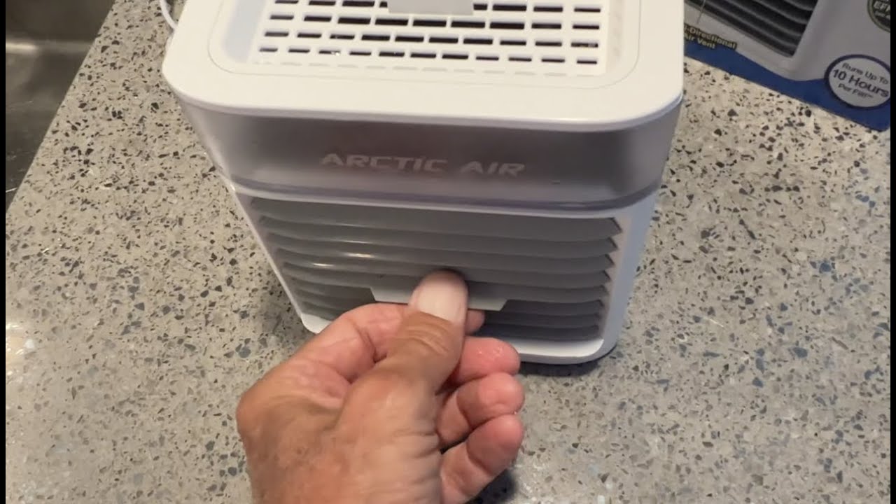 How to find the cartridge in an Arctic Air Pure Chill AC - YouTube