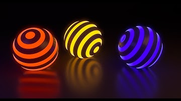 How to make a cool wallpaper in Blender (Timelapse)