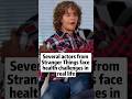 Several actors from stranger things face health challenges in real life #fyp #famous #celebrity