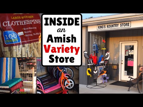 Inside an Amish Variety Store