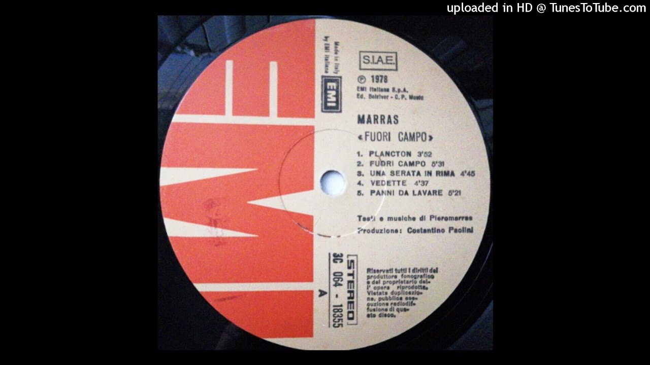 Piero Marras - Fuori campo