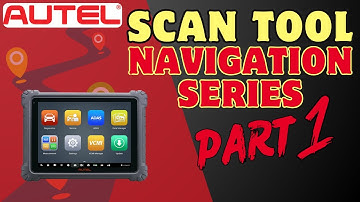 Autel Scan Tool Navigation: Part 1