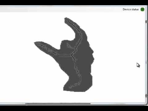 Recognize hand skeleton using Kinect