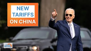 Biden Announces New Tariffs On Chinese Evs; Blinken Touts U.s. Support On Surprise Visit To Ukraine