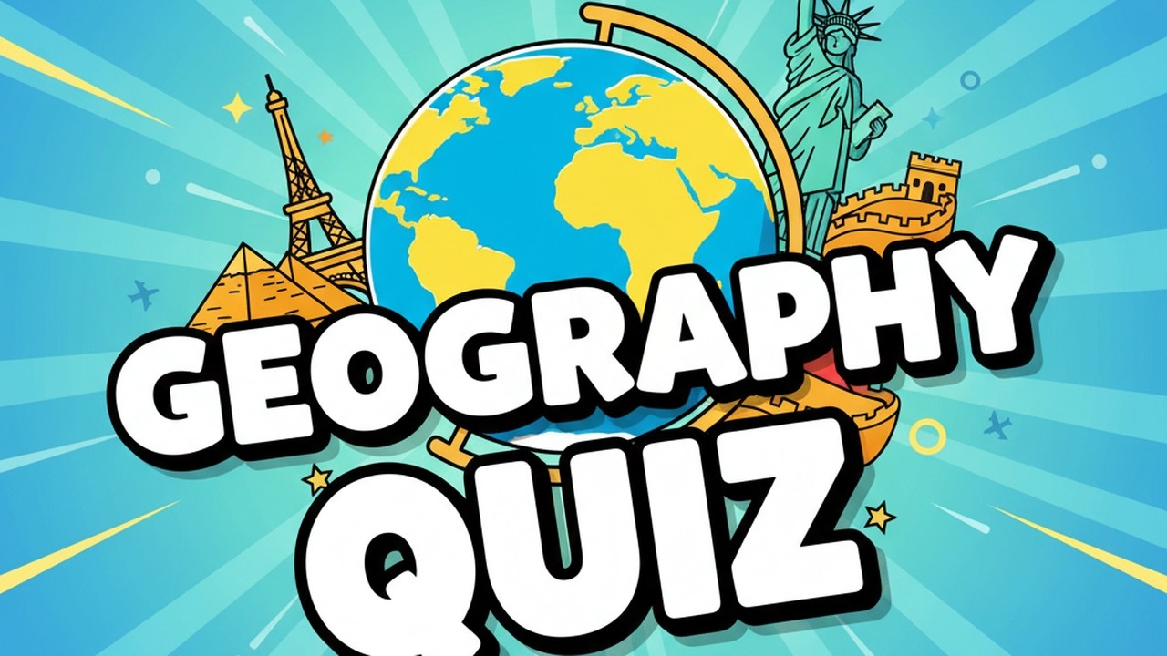 World Geography Quiz 🌍💡🧠 Educational General Knowledge Quiz Trivia 366📚💡| 2026