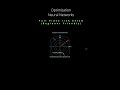 Optimization Neural Networks