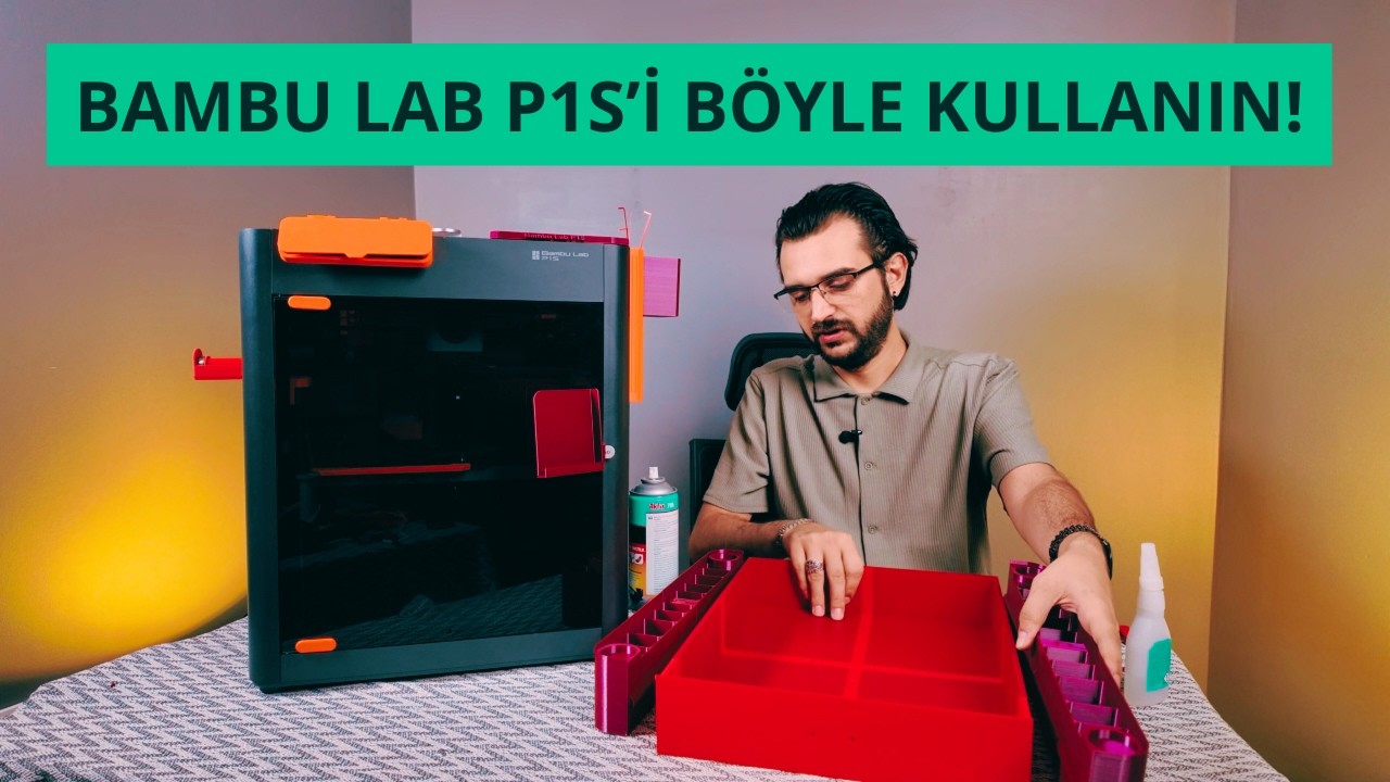 Bambu Lab P1S İçin Yaptığım En İyi Modlar!