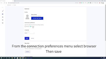 Launch your virtual machine in a web browser