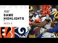 Bengals vs. Rams Week 8 Highlights | NFL 2019