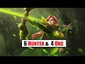 DOTA AUTO CHESS #2 6 HUNTER & 4 ORC TÜRKÇE