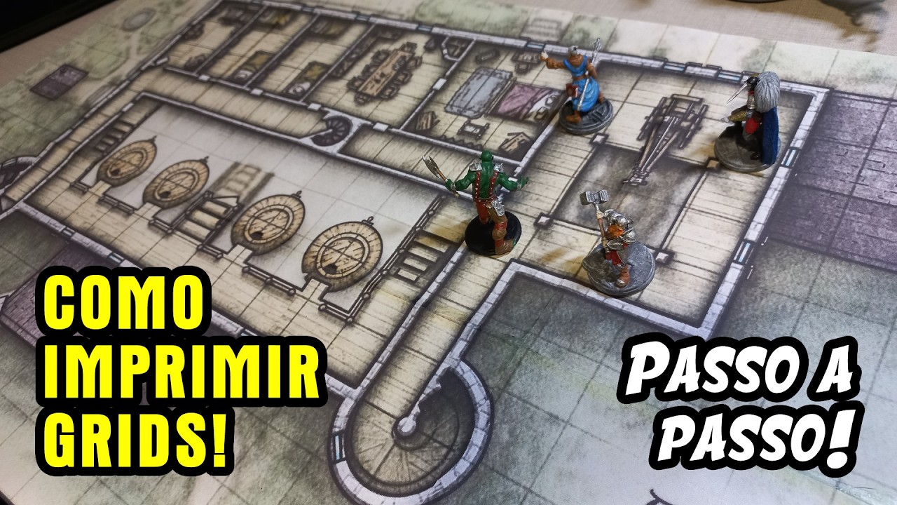 Rpg Grig Como montar e imprimir seus grids de RPG! - YouTube