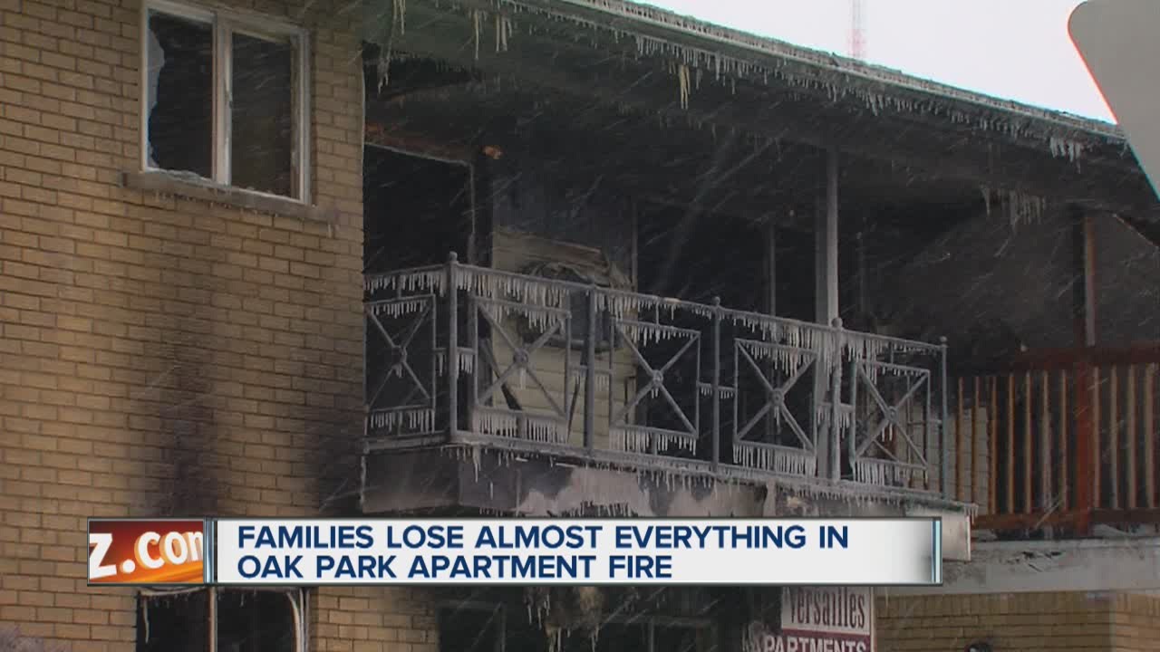 Families lose everything in fire - YouTube