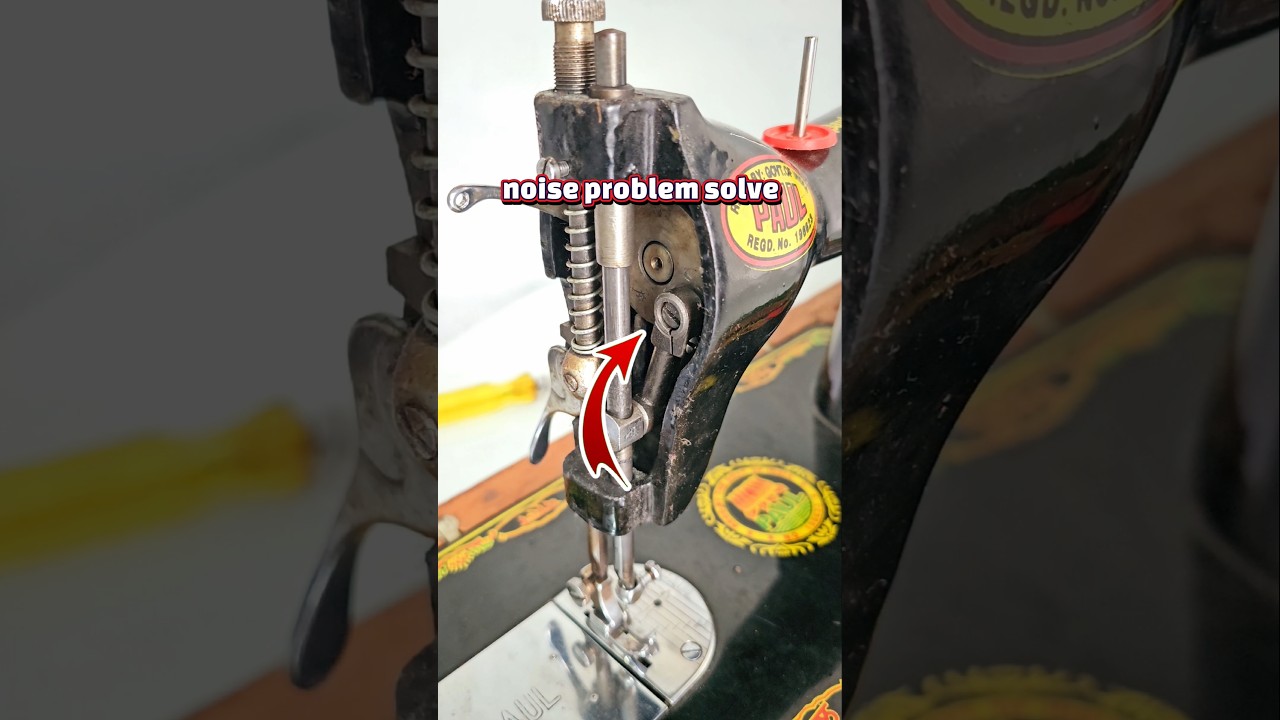🥰sewing machine noise problem solve 