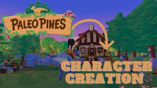 Paleo Pines Character Creation | So many CUTE options!! 🦖