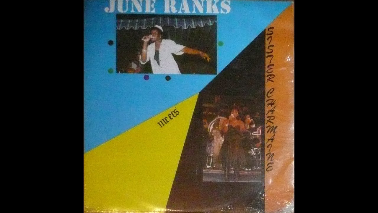 洋楽 LP' Junie Ranks meets Sister Charmaine JUNIE RANKS MEETS SISTER CHARMAINE - STAMINA RECORDS / VINTAGE