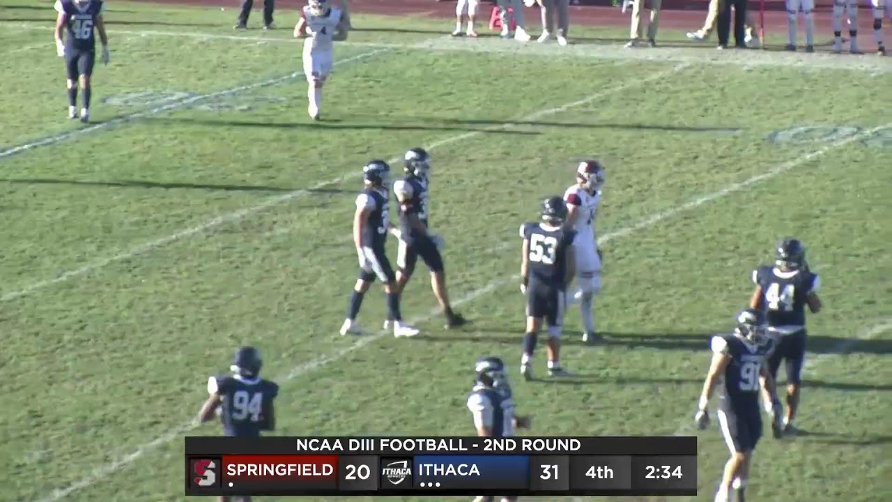NCAA 2ND ROUND - ITHACA VS. SPRINGFIELD.   (LIVE)