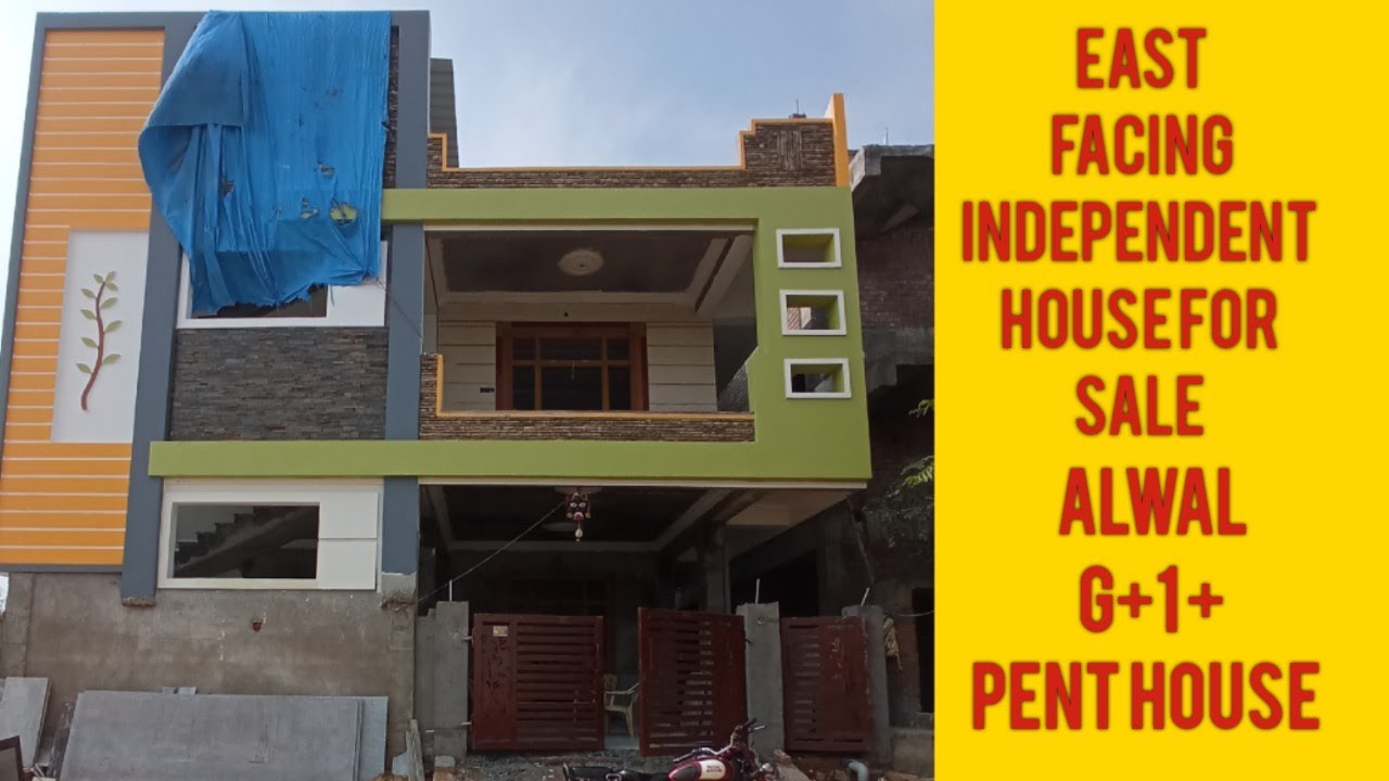 Independent House For sale in Alwal G+1+Pent House East Facing YouTube