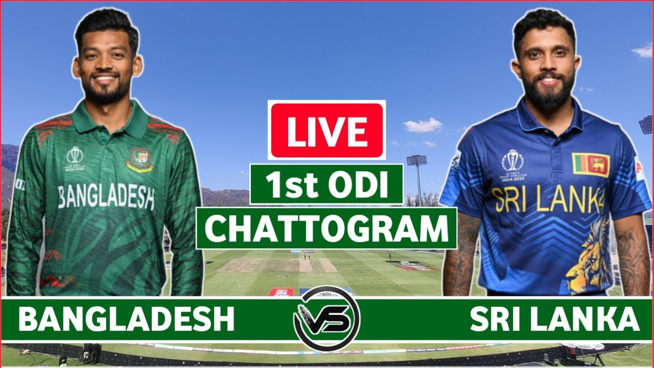 Sri Lanka vs Bangladesh 1st ODI Live Scores SL vs BAN 1st ODI Live