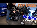 How to go 60 MPH with a Predator 212: Predator 212 top speed