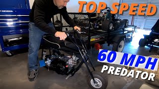 How to go 60 MPH with a Predator 212