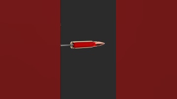 How rifle bullet works? in 3D animation
