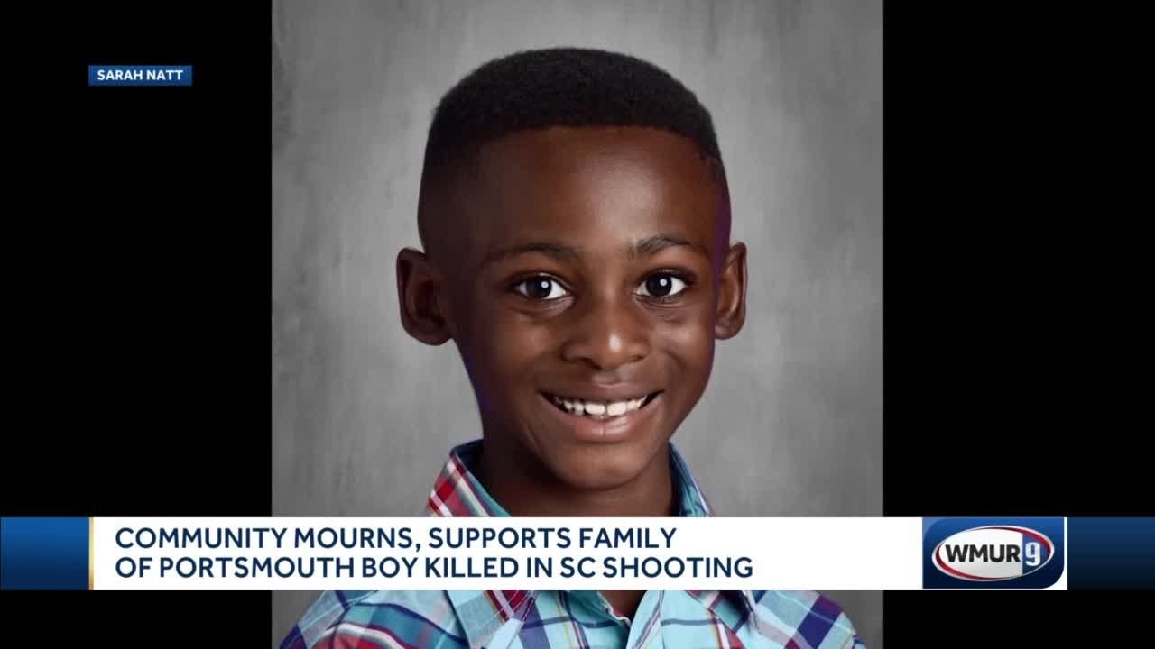 Community mourns, supports family of Portsmouth boy killed in SC