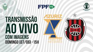 BRASILEIRÃO SÉRIE D 2026 | AZURIZ X BRASIL DE PELOTAS | RODADA 10, AO VIVO E DE GRAÇA