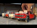 Realistic Mini Pickup Truck Collection 1:18 Scale | Diecast Model Cars