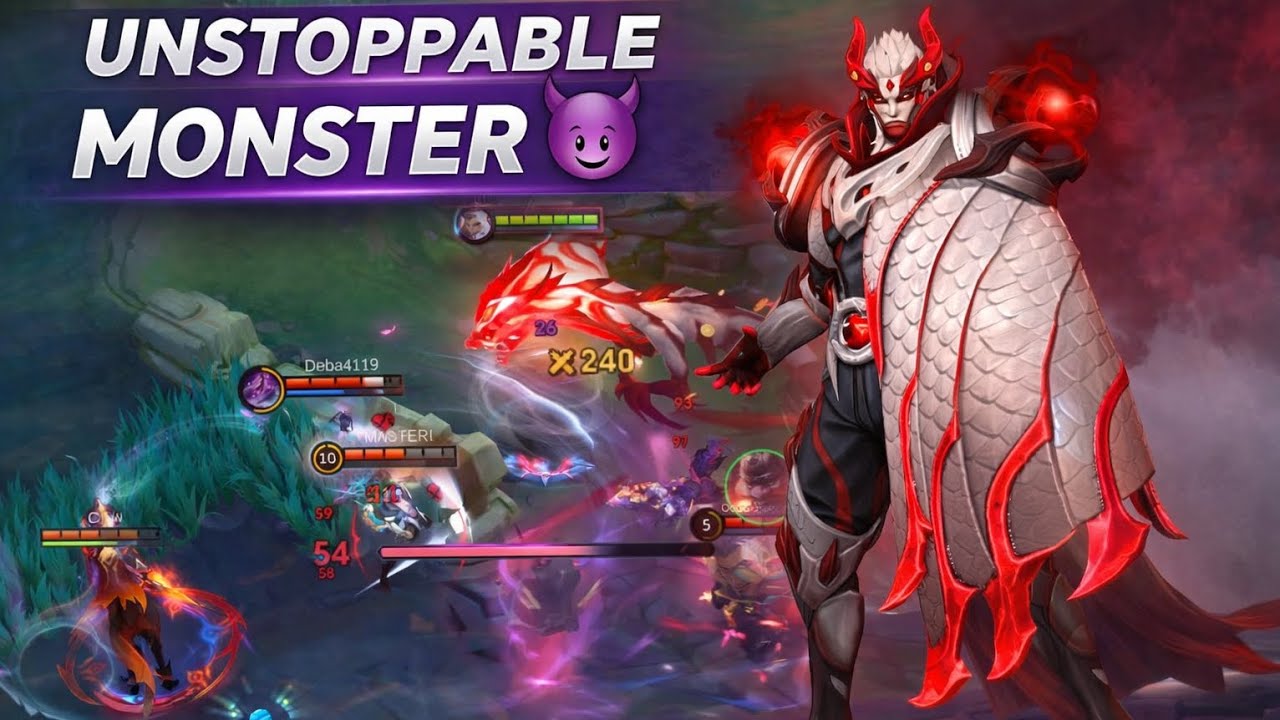 INSANE MONSTER BUILD 😈 | Mythical Immortal Rank MLBB