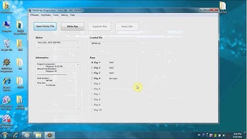 TM100 Key Programmer Software list for Volvo