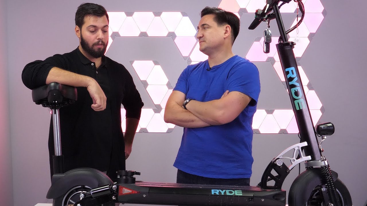 RYDE 600 - Trotinetă sau scuter? [REVIEW] buhnici masina germania