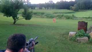 Sighting In The Knight 50 Cal.