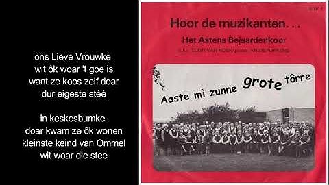 Aaste mì zunne grote torre