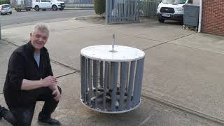 Building a 1kW Wind Turbine For Under £100 - Part 2 - Rotor Wind Test