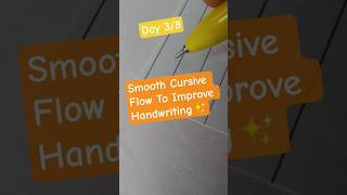 New 9 Letter Word for Cursive Writing Practice ✍️#handwriting #cursivewriting