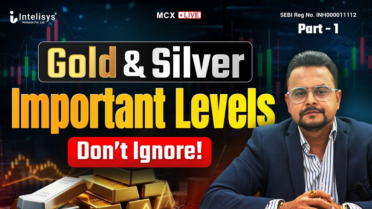 Mcx Live Trading PART-1 | Commodity Market by Amit Jain | Crude Oil,Natural Gas,Gold,Silver & Copper
