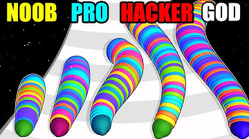 NOOB vs PRO vs HACKER vs GOD Sluggy Run