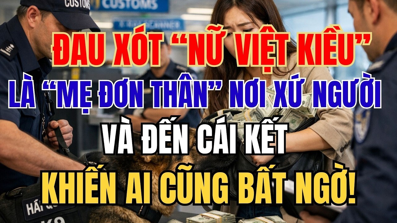 NỮ VIỆT KIỀU LÀM MẸ ĐƠN THÂN NƠI XỨ NGƯỜI, ĐẾN CÁI KẾT KHIẾN AI CŨNG BẤT NGỜ!